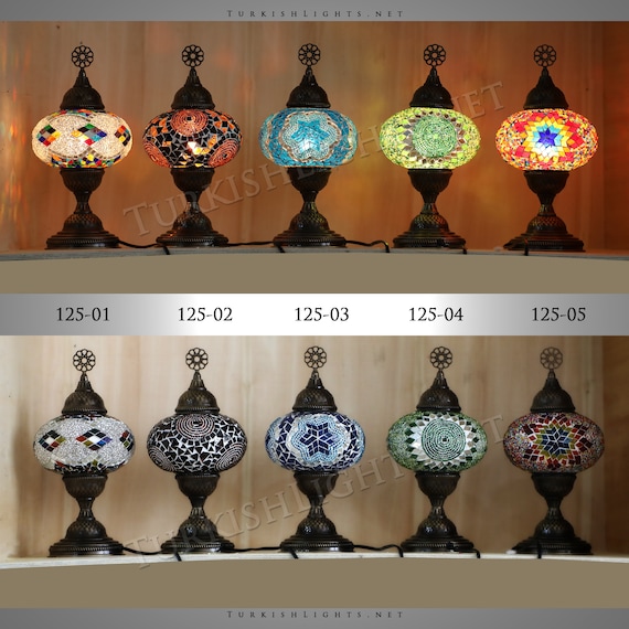 large globe table lamp