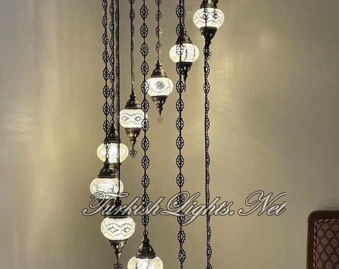 11(M) Globe Turkish Lamp Morocco Lamp Turkish Chandelier Mosaic Lamp Ceiling Lantern  Pendant Fixture  Chandelier H11-20 FREE SHIPPING