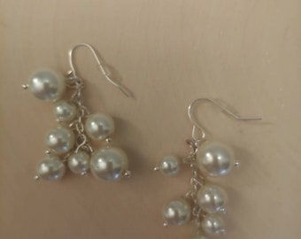 Pearl Cascade Earrings