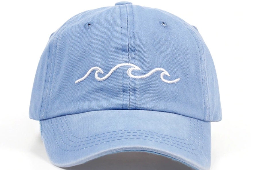 Ocean Wave Hat Etsy