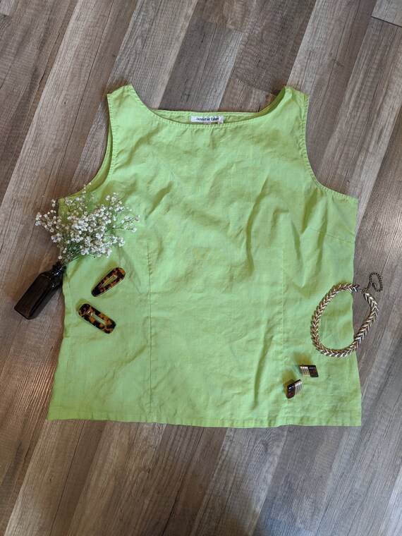 Lime Green Tank