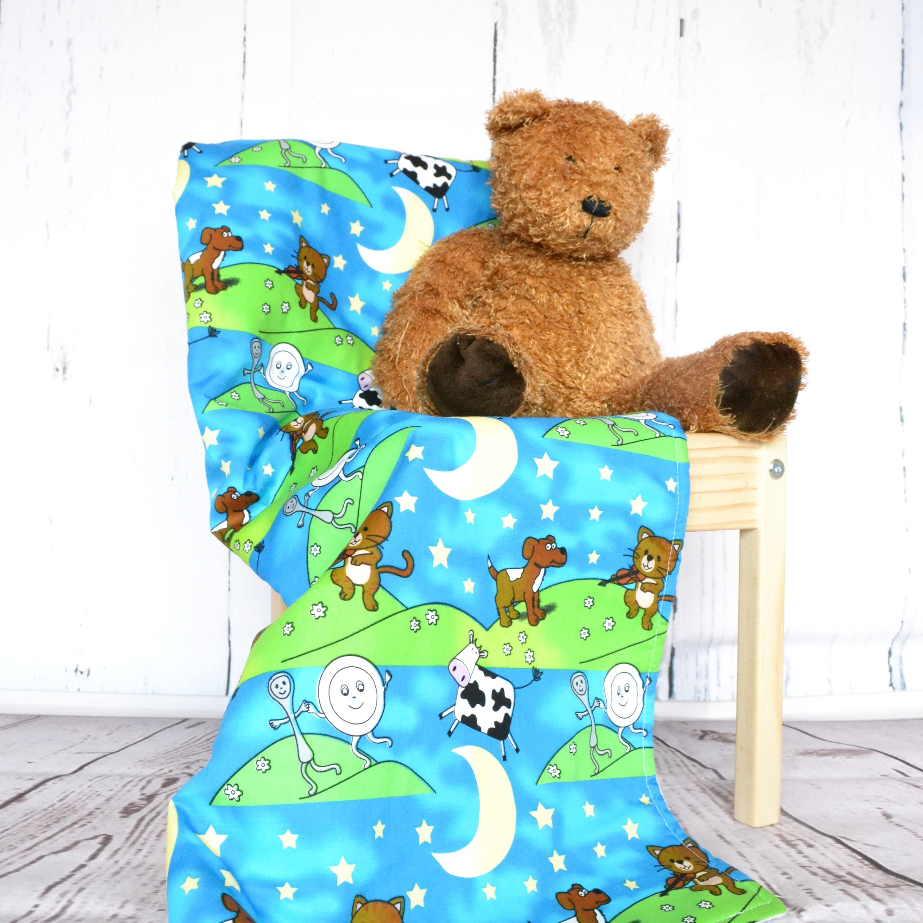 Nursery fabric baby fabric patchwork fabric nursery rhyme Etsy