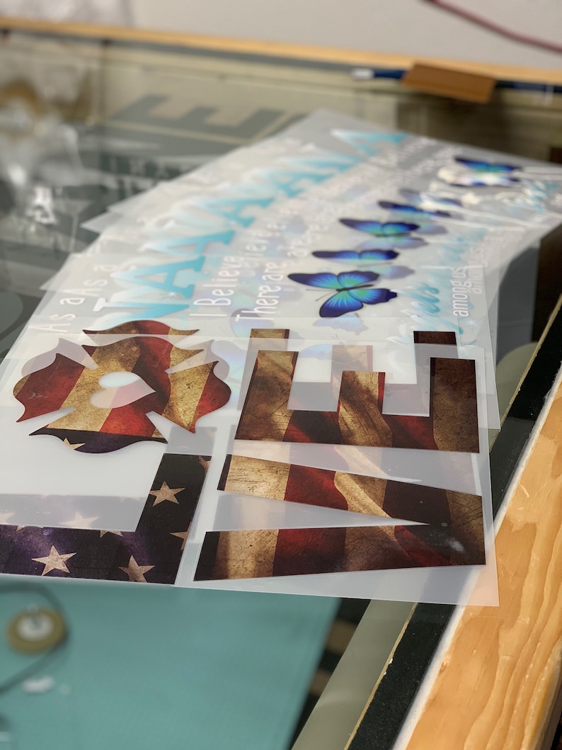 Multi-Color Printed material Iron on Shirt Designs Custom T-shirt and Hoodie Designs