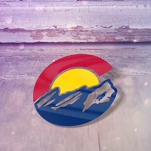 Colorado Sticker, Colorado Decal, Colorado Car Decal