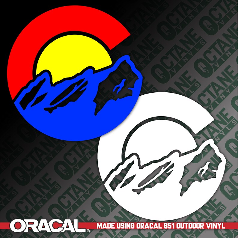 Colorado Sticker Colorado Decal Colorado Car Decal Etsy