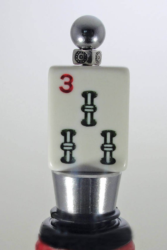 Genuine MAHJONG Tile WINE Stopper