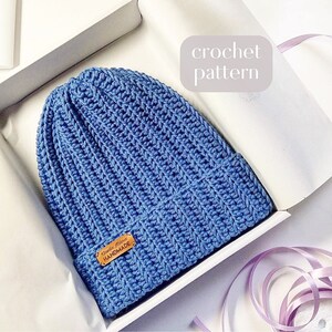 Crochet Beanie Pattern, Crochet Pattern, Crochet Beanie [EN]