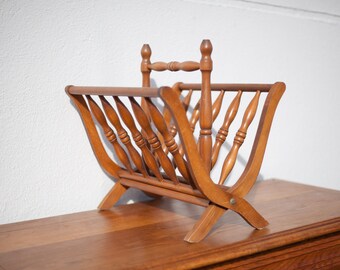 porte-revues bois, porte-journaux, magazine, revue,home decor,magazine rack, wooden magazine rack