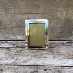 Vintage photo frame, Lancel frame, photo frame, photo holder, frame to stand on, interior decoration, picture frame