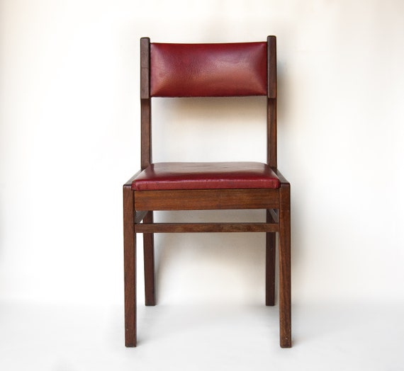 Burgundy leather dining chairs deals