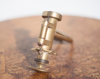 Ancien Bouchon De Bouteille/bouche-bouteille En Laiton La Merveilleuse – Objet Déco Vintage