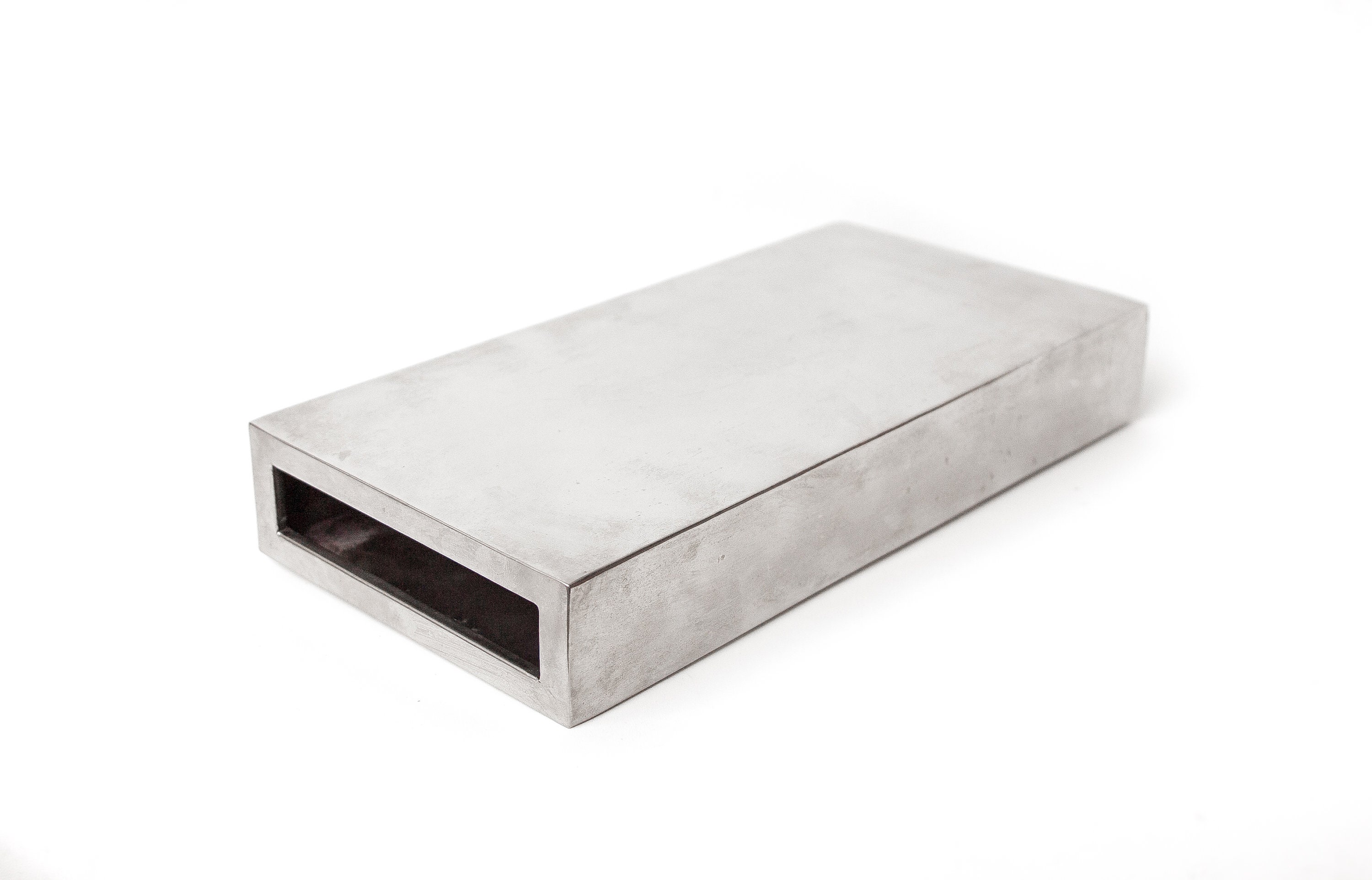 Vintage Vase Vase Messing große rechteckige Vase made in | Etsy