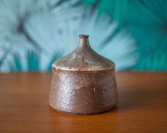 Vintage-Vase, Soliflore-Erdvase, kleine dekorative Vase, Keramik, Sammlung, Innendekoration, Heimdekoration, Keramik