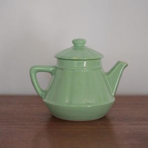 Green teapot, collection, old teapot, kitchen, green porcelain teapot, interior decoration, tea pot