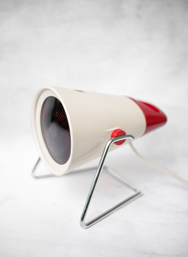 loft PHILIPS infrafil lamp infrared heat lamp health designer lamp Vintage lamp Design Charlotte Perriand 60/'s