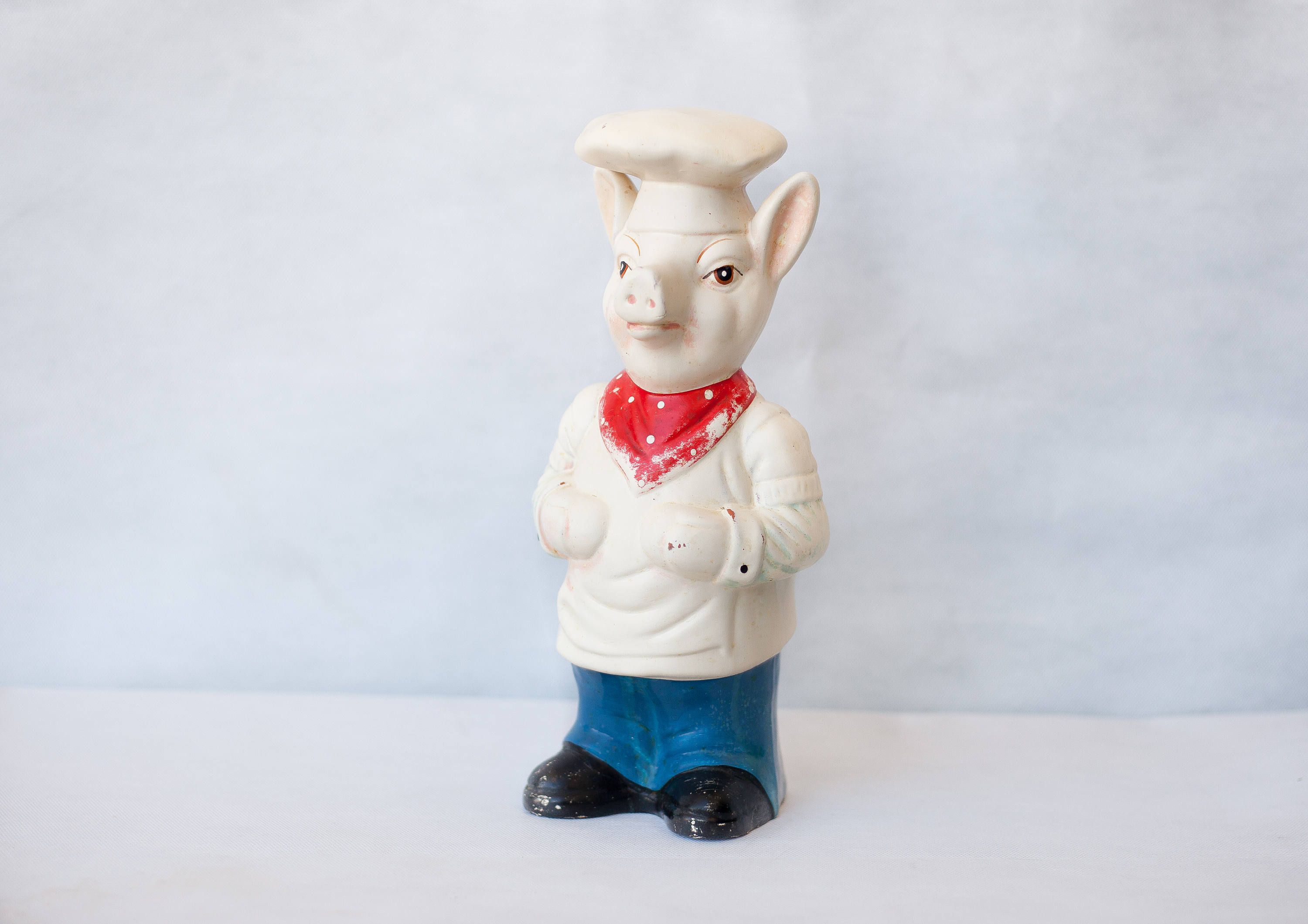 Large Chef Pig Statue at Van Vasquez blog