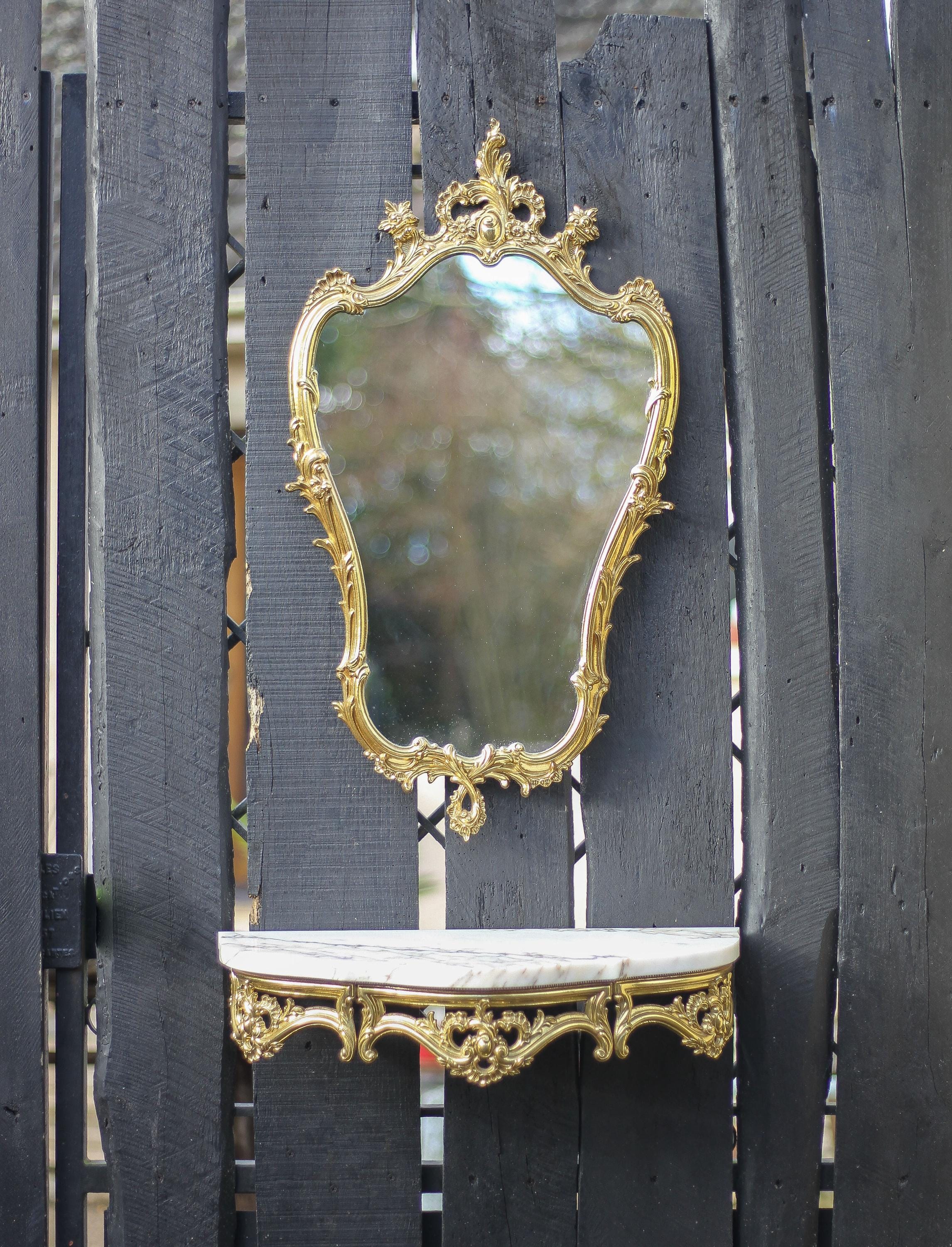 Étagère murale (2) - Bois - Console, baroque