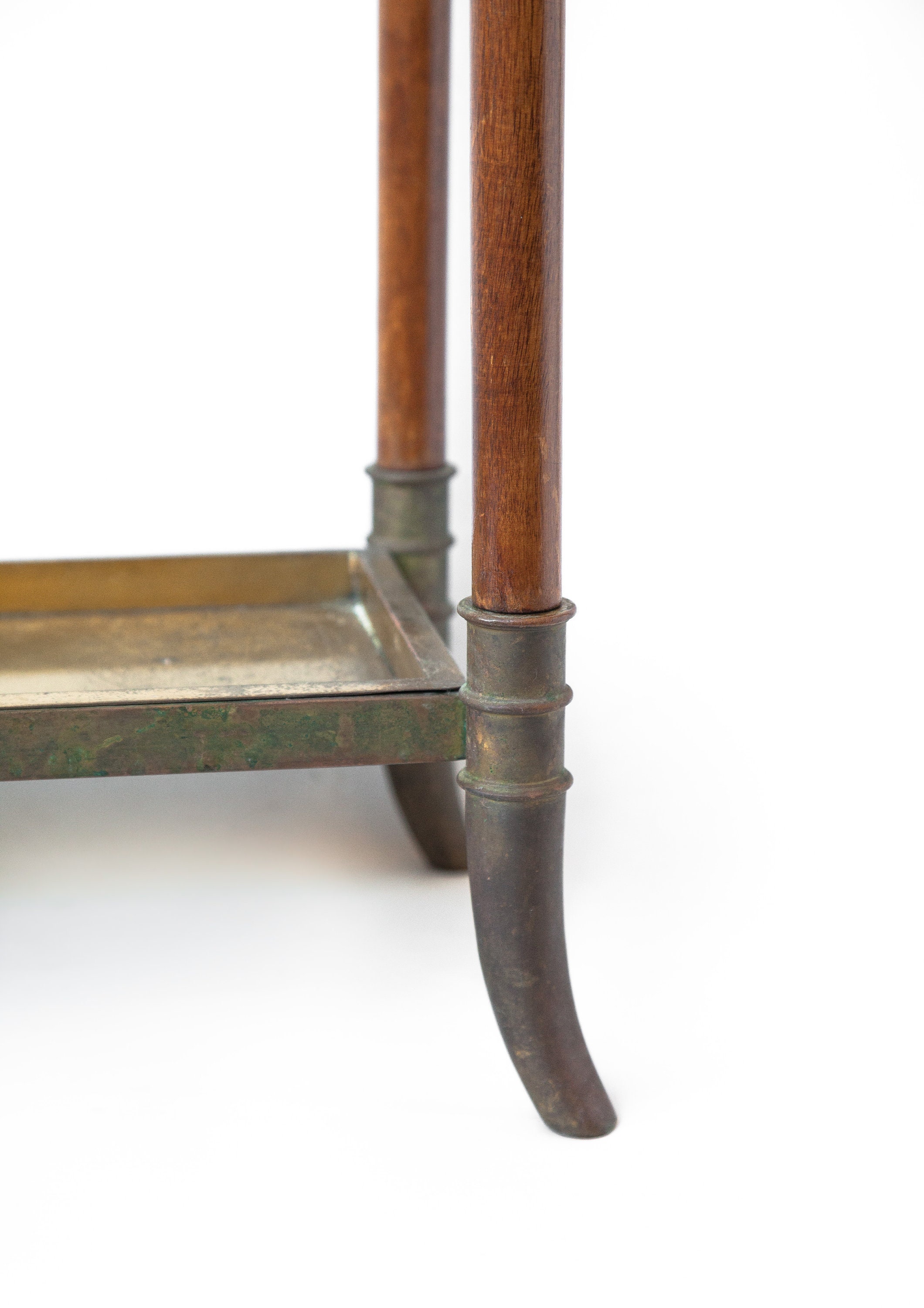 JOLIE PORTE PARAPLUIE en cuivre et laiton martelé vintage EUR 80,00