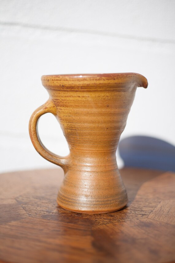 Vintage-Krug, Vintage-Krug, Keramik signiert Paul Igom Bavil?, handwerkliche Keramik, Karaffe, Vase, Küche, Sammlung, Krug, Krug