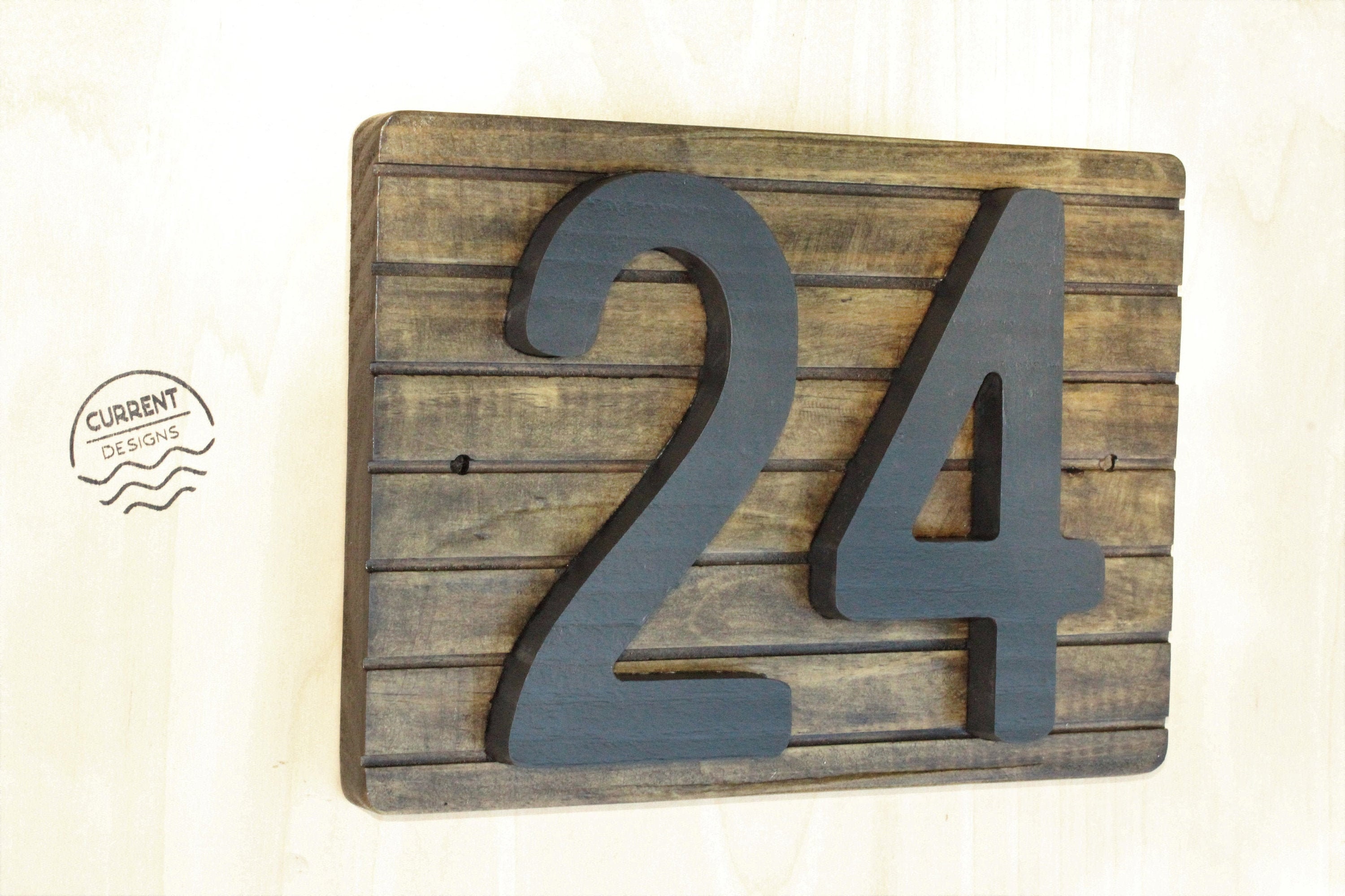 Creative Apartment Address Numbers for Small Space