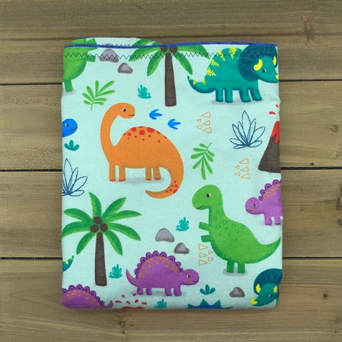 Personalized Dinosaur Baby Blanket / Dinosaur Blanket With Etsy