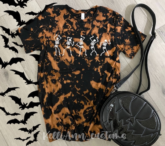 Tie dye camisa negra hotsell
