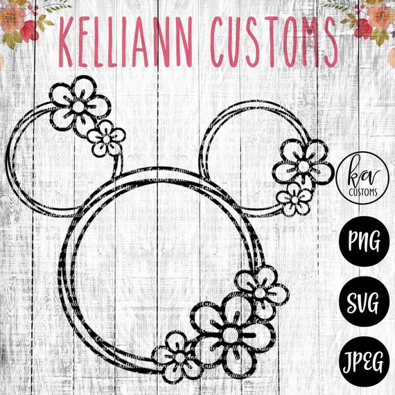 Download Flower And Garden Svg Flower And Garden Mouse Disney Svg Etsy 3D SVG Files Ideas | SVG, Paper Crafts, SVG File