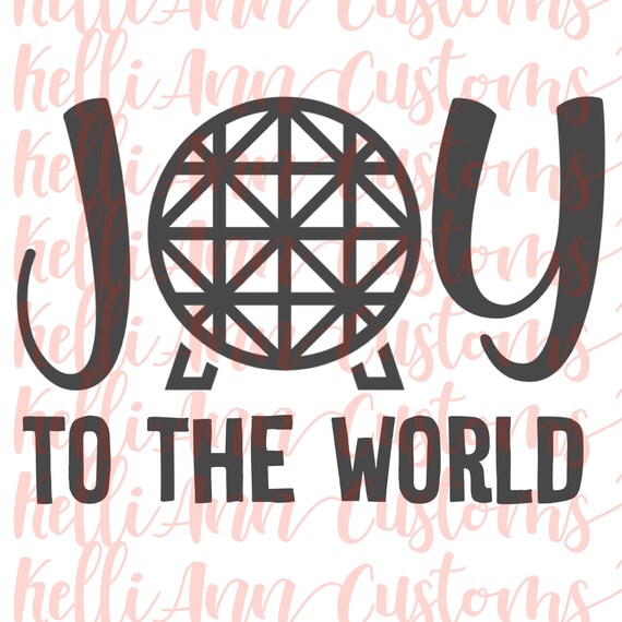 Download Joy to the World Epcot SVG Disney svg Disney Christmas Svg ...