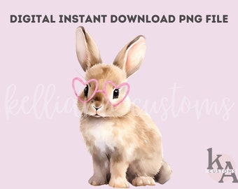 Coquette lapin png, Pâques Png, Easter Vibes Png, lapin de Pâques Png, conception de chemise de Pâques, joyeuses Pâques Png, conception de sublimation de Pâques, délicat
