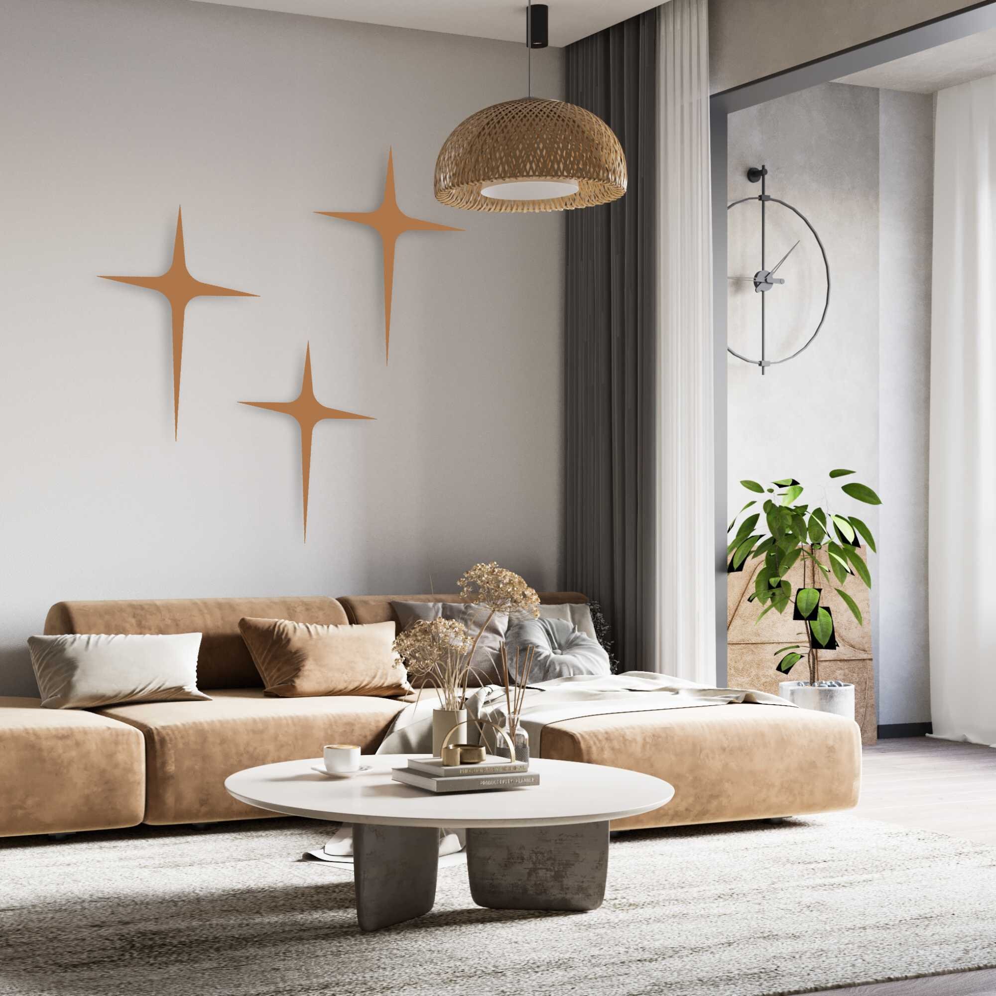 323 WALL DECOR STARBURST 50s 60sヴィンテージ ミッドセンチュリー