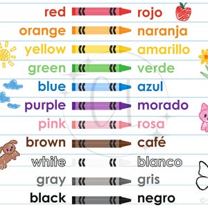 Colors / Colores Poster