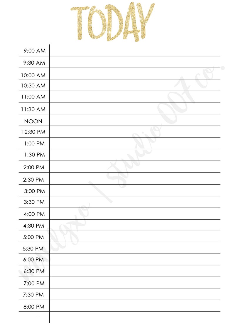today-by-the-half-hour-daily-planner-printable-etsy