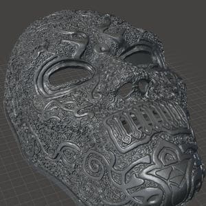 Dark Cultist Mask - 3d Model -STL