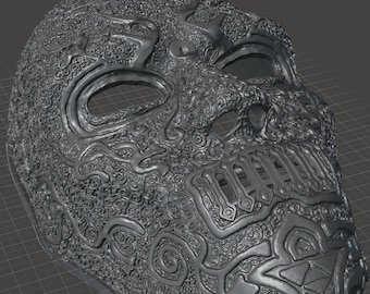 Masker duister cultist - 3d-model - SBL