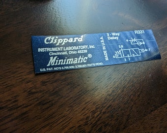 Metallic Clippard decals