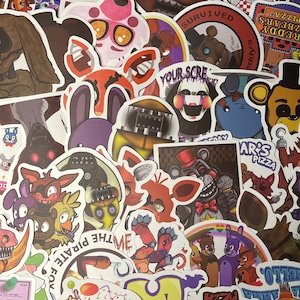 Five Nights at Freddy's - Pixel art - Classics Sticker pack