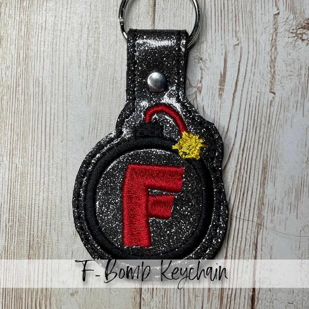 F-bomb Key Chain - Etsy