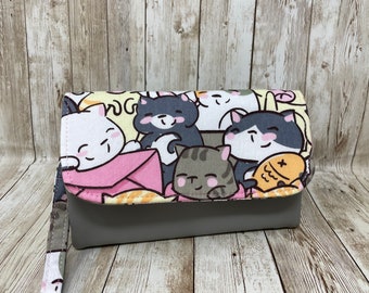 Cat Wallet | Kitty | Clutch | Purse