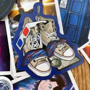 Doctor Who Stickers RANDOM Pack of 6 Mystery Pack Waterproof Glossy image 7