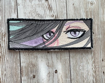 Anime Girl Patch | Iron-On Patch | Sew-On Patch | Embroidery Patch