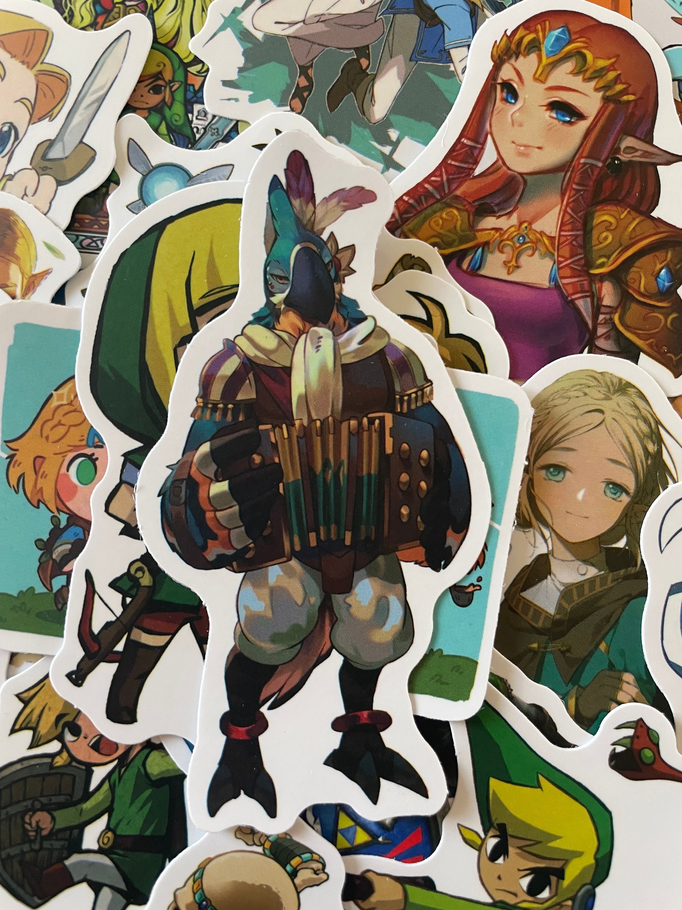 Legend of Zelda Stickers | RANDOM Pack of 6 | Mystery Pack - Etsy
