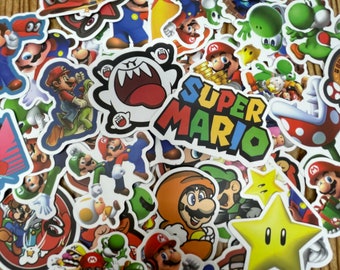 Mario Stickers - Etsy