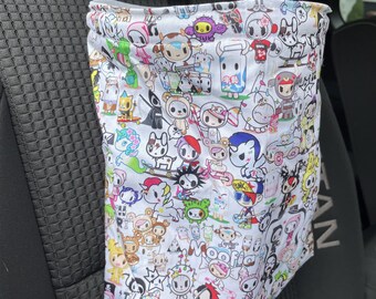 Car trash bag | Toki-Doki | Re-usable trash bag | Traveling trash Bag | Rubbish bag