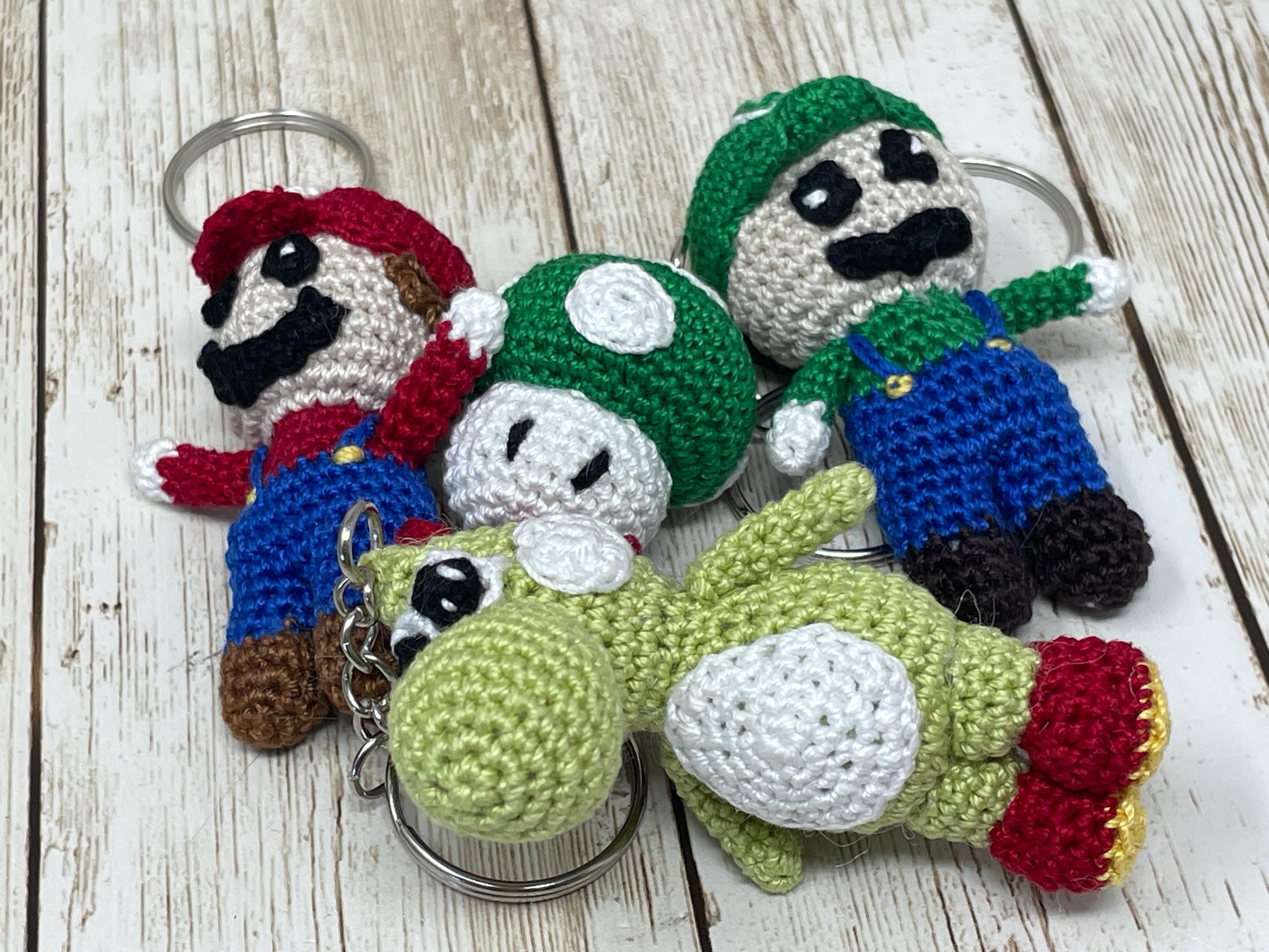 Super Mario Keychains | Hand Crochet | Amigurumi | Micro Crochet