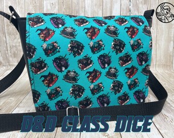 D&D Purse | Mini Messenger Bag | Cross-body purse