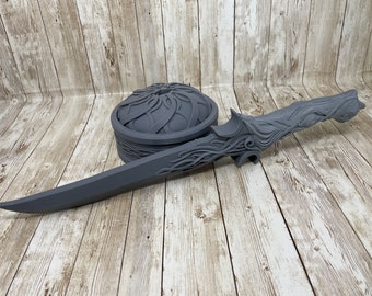 The Whisperer | Elven Blade | Dagger | Toy | 3d printed