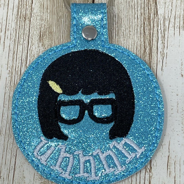 Tina Belcher Vinyl Keychains | Bob's Burgers | TV Show | Funny | Cartoon