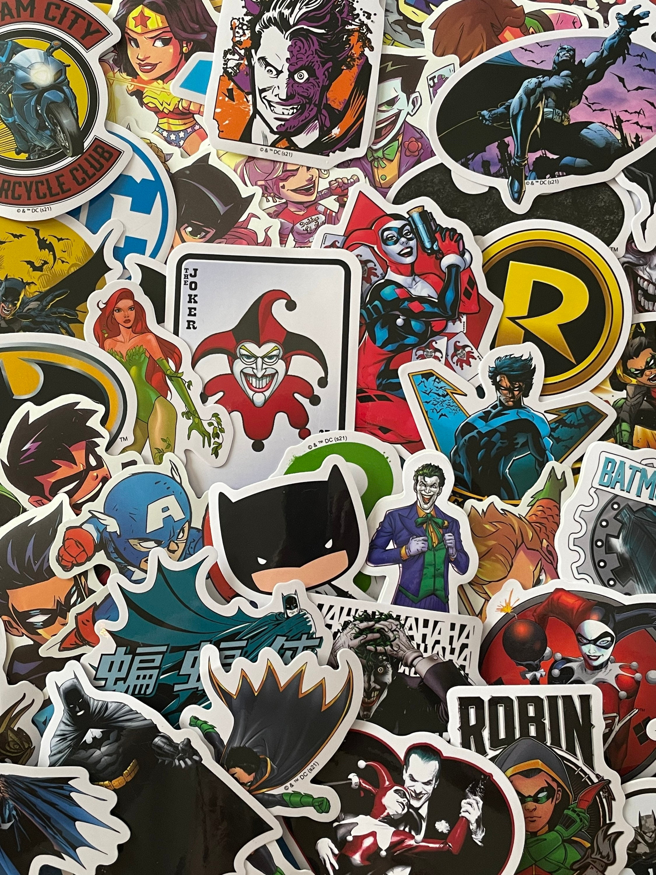 Custom DC Comics Stickers