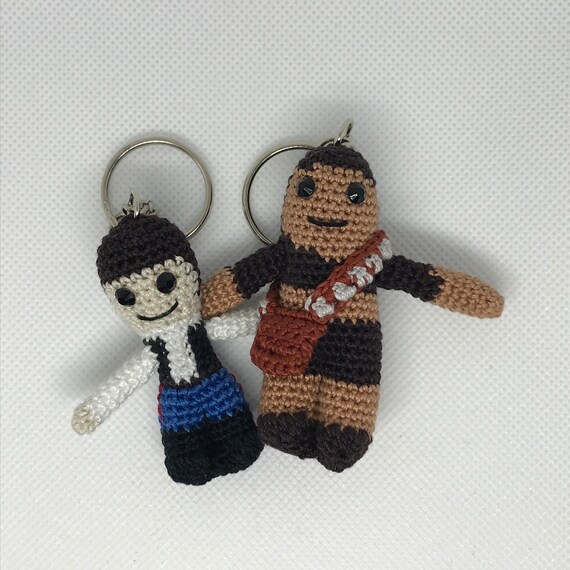 chewbacca keychain plush
