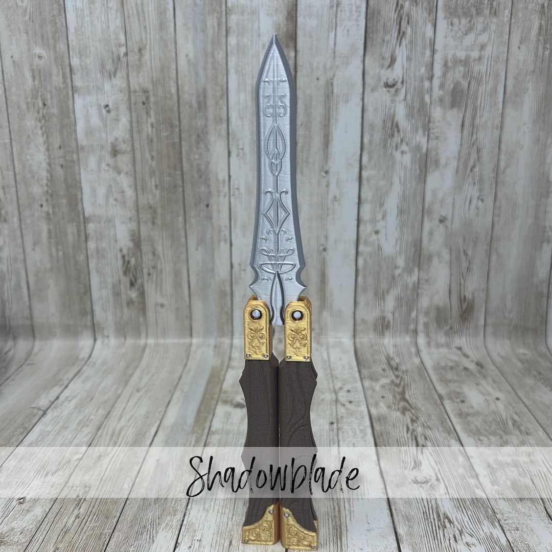 Prop Switchblade Shadowblade: Switch Blade, Knife, Prop, Cosplay - Etsy
